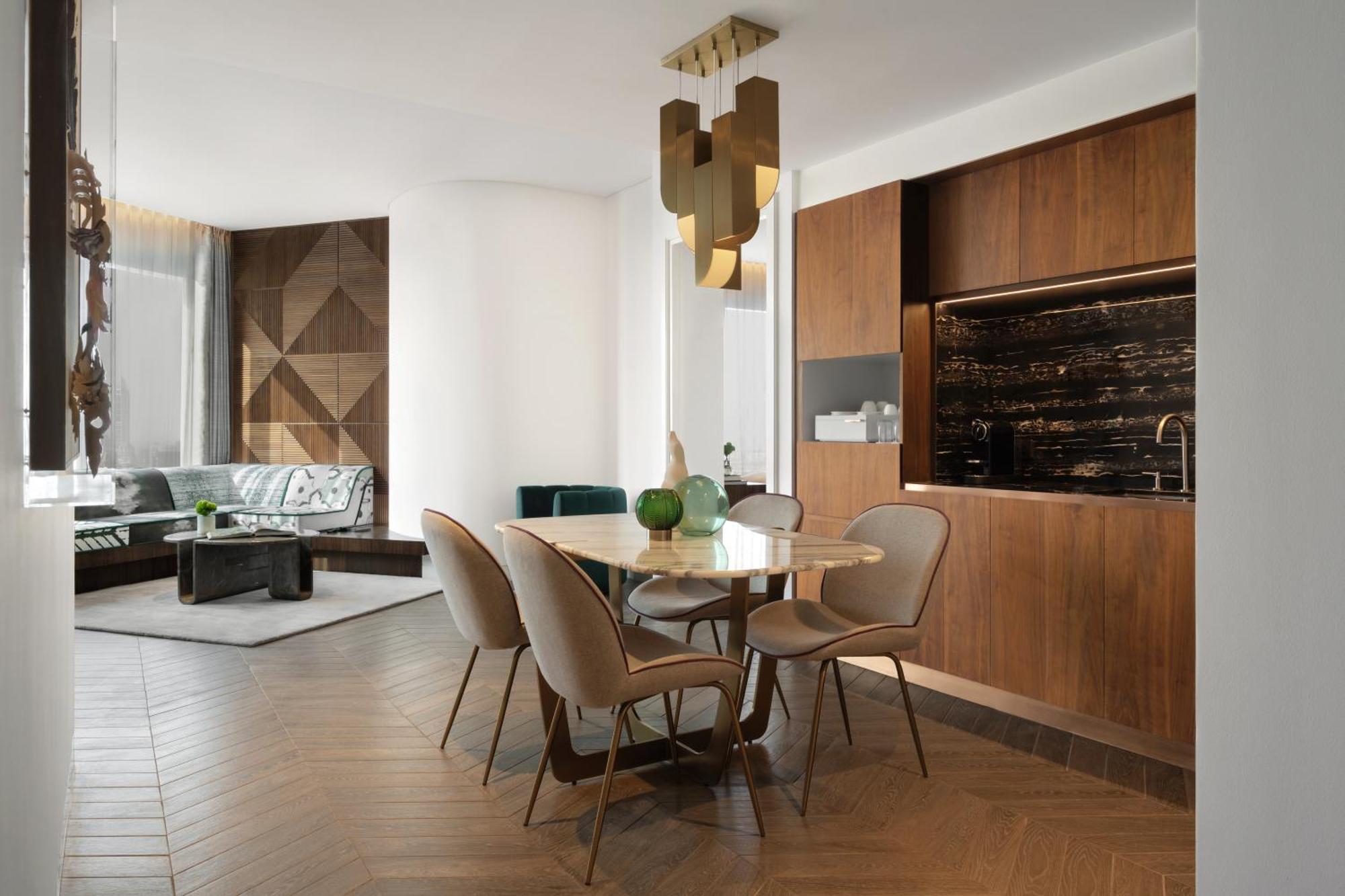 So/ Uptown Dubai Hotel Eksteriør billede Interior of a typical apartment