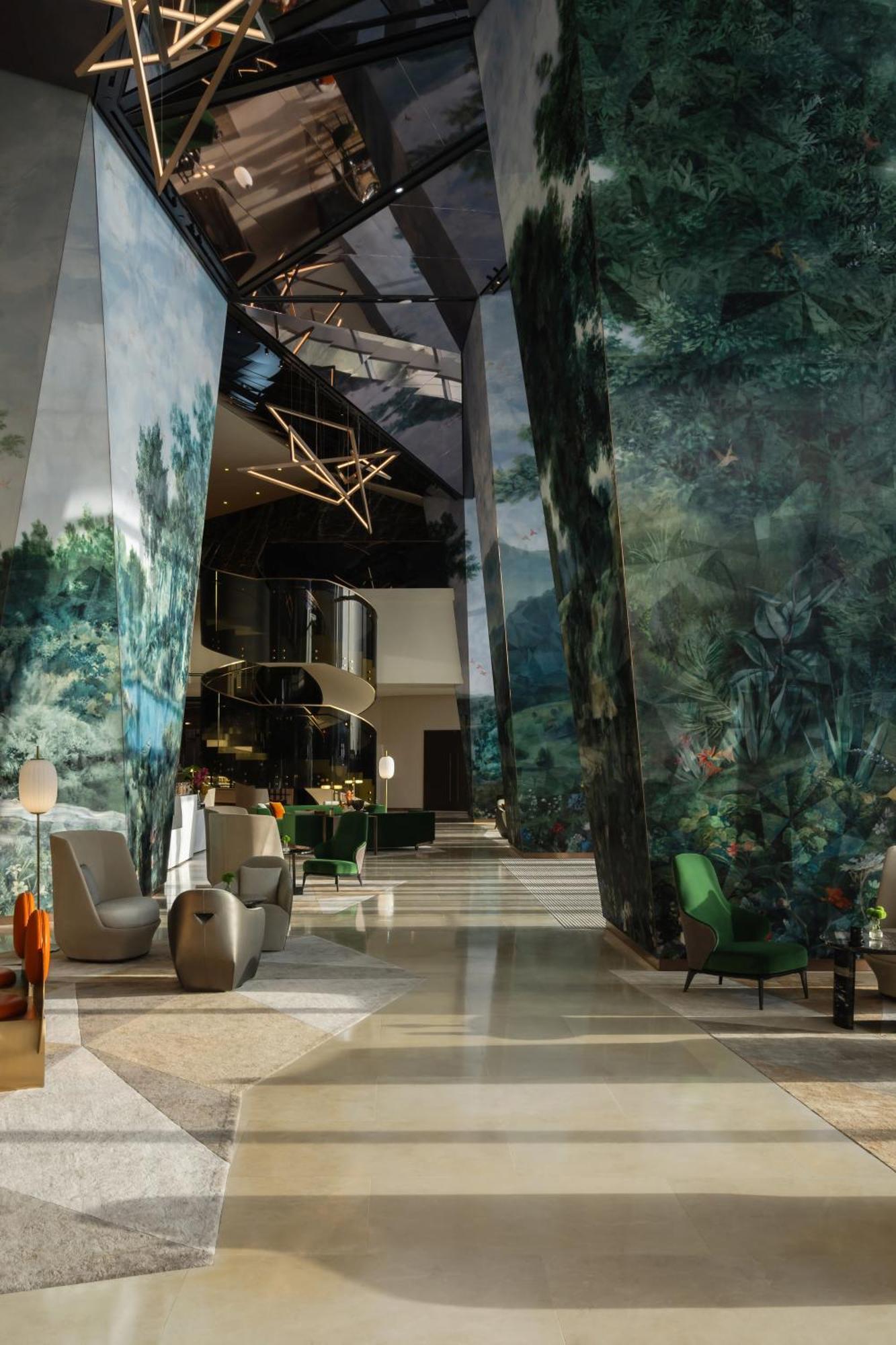 So/ Uptown Dubai Hotel Eksteriør billede The lobby of the hotel