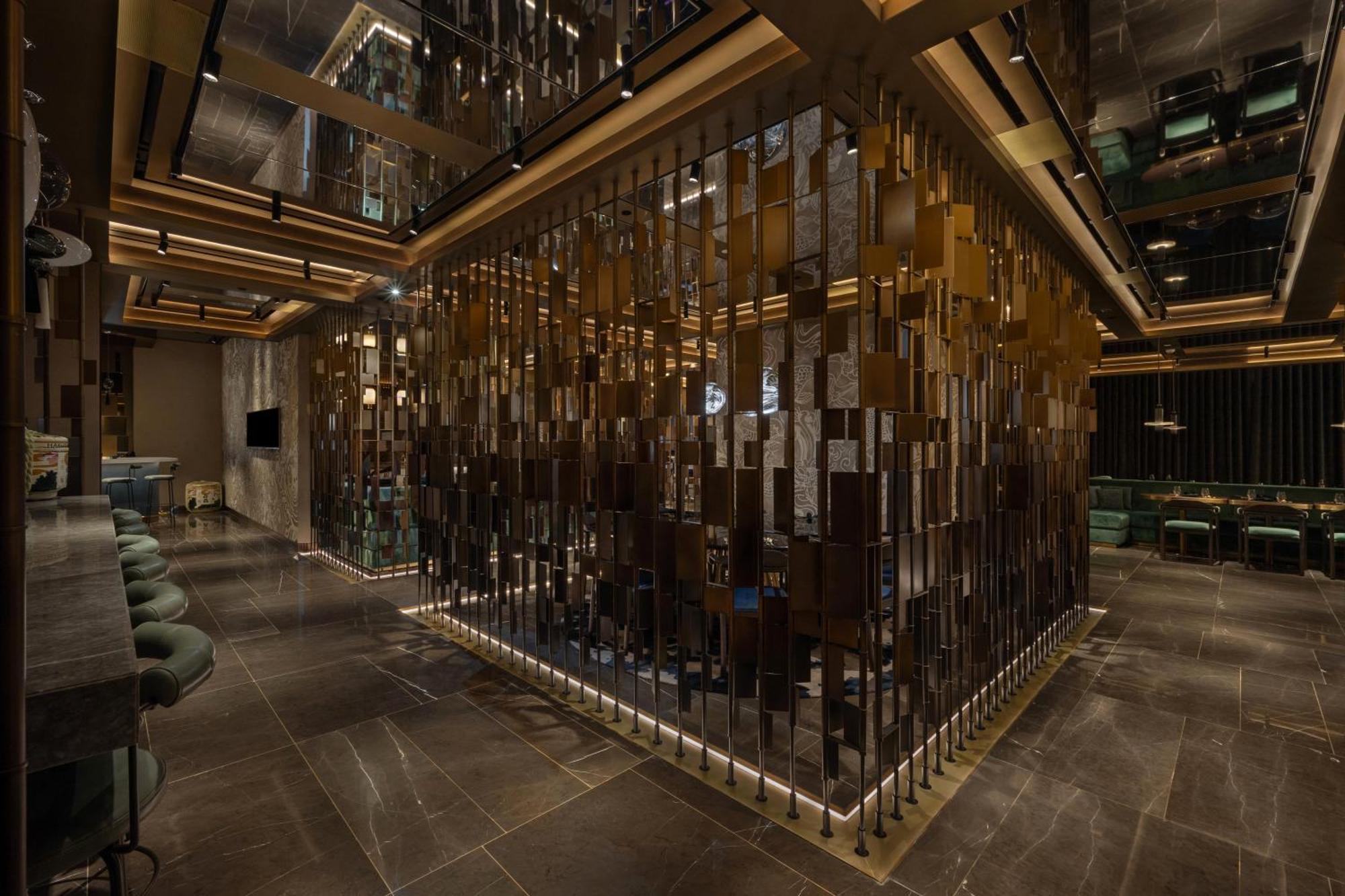 So/ Uptown Dubai Hotel Eksteriør billede The interior of the hotel