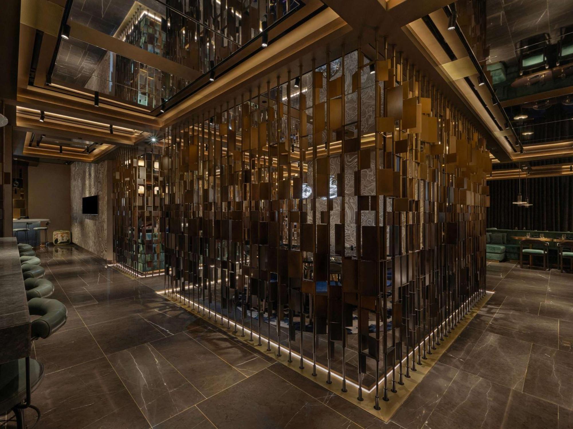 So/ Uptown Dubai Hotel Eksteriør billede The interior of the hotel