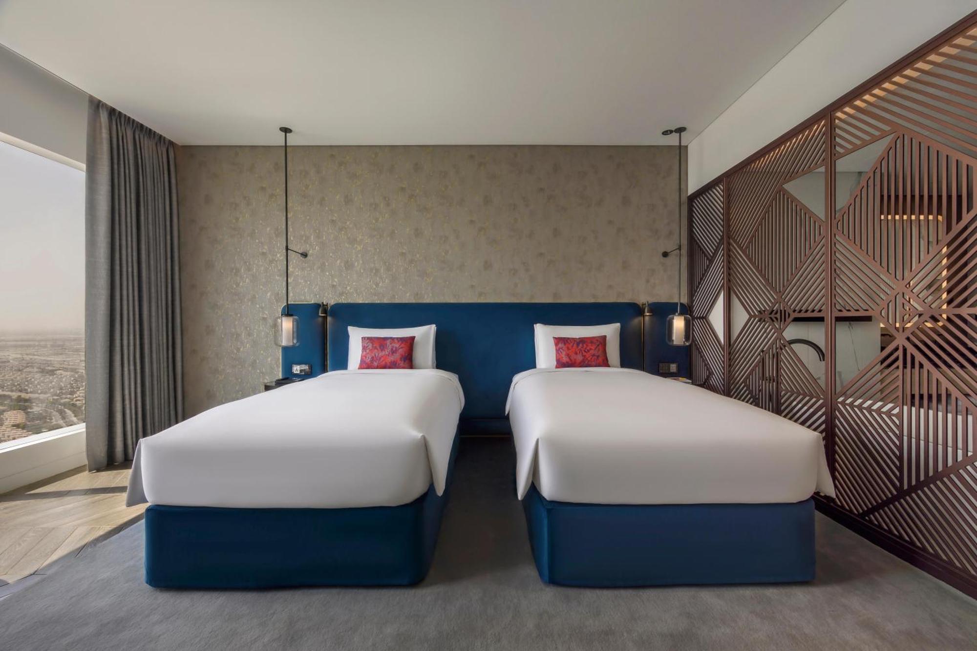 So/ Uptown Dubai Hotel Værelse billede Deluxe twin room
